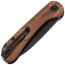 Складной нож CIVIVI Elementum Slip Joint blackwash сталь 14C28N, рукоять Guibourtia Wood
