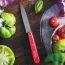 Нож столовый Opinel №113, деревянная рукоять, блистер, нержавеющая сталь, шалфейный