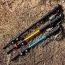 Палка треккинговая Naturehike ST 01 6061 (3-секции) NH17D001-Z (62-135cm) чёрный