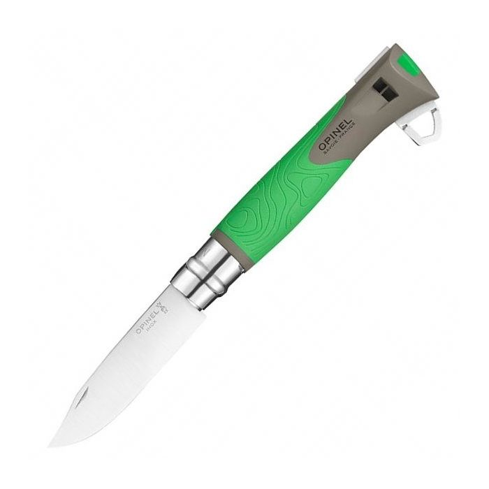 Нож Opinel №12 Explore, зеленый , 001899