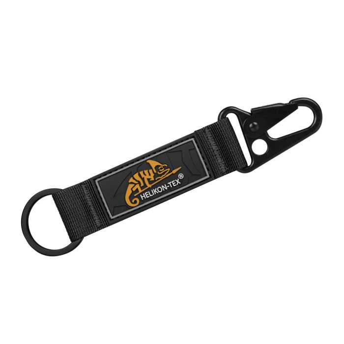 Брелок карабин  KEYCHAIN  LOGO Helikon, цвет Black
