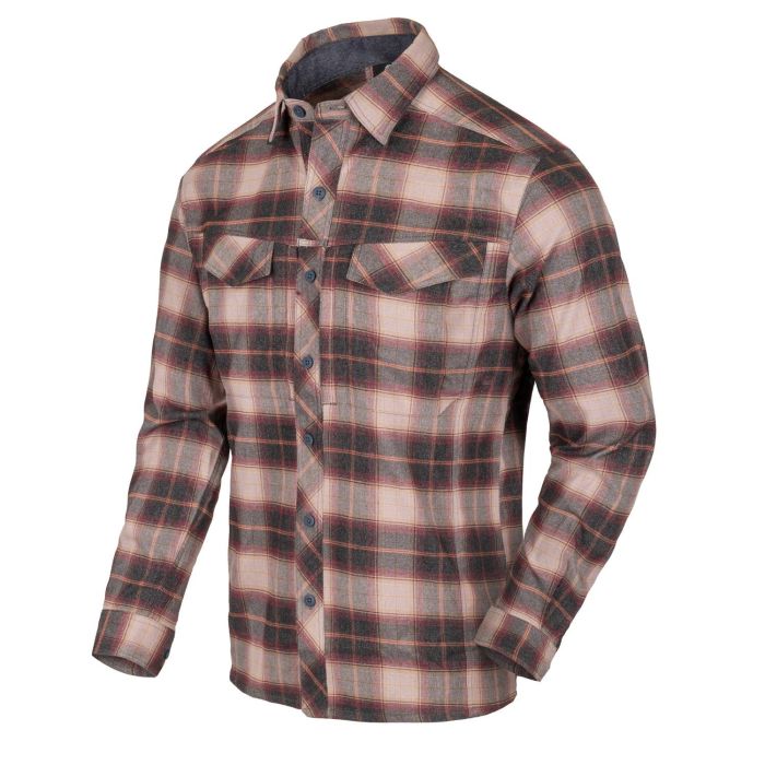Рубашка DEFENDER MK2 PILGRIM Helikon, цвет RUST PLAID