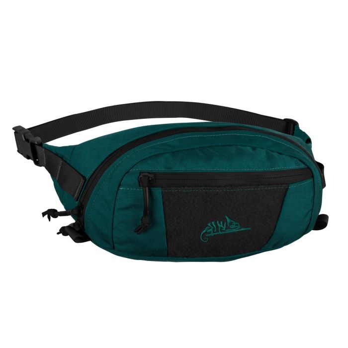 Сумка поясная BANDICOOT Helikon, цвет EMERALD GREEN/BLACK