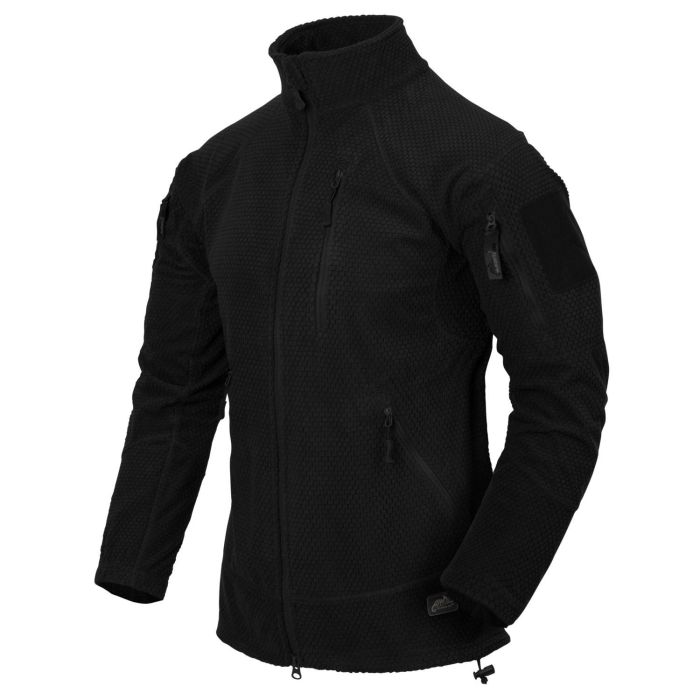 Куртка флисовая ALPHA Helikon, цвет Black