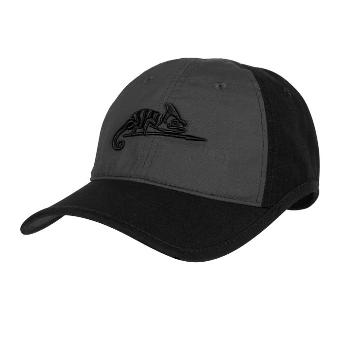 Бейсболка Logo Cap Helikon, цвет Black/Shadow Grey B