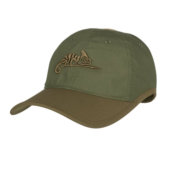 Бейсболка Logo Cap Helikon, цвет Olive Green/Adaptive Green A