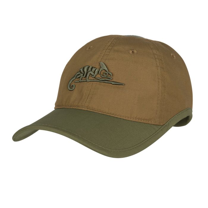 Бейсболка Logo Cap Helikon, Coyote /Olive Green A