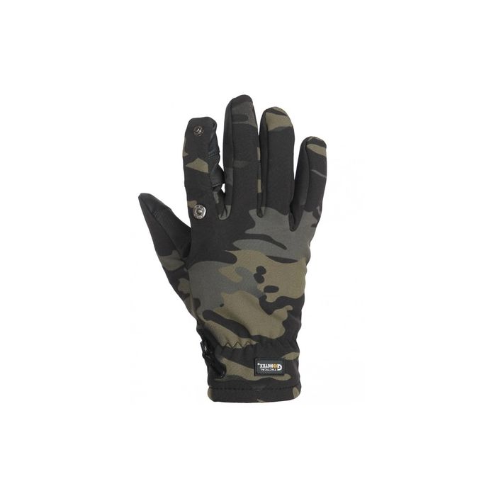 Перчатки Gongtex 3M-Thinsulate Tactical Gloves Black Multicam