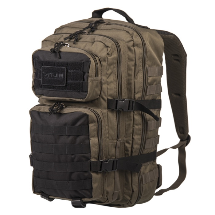 Рюкзак US Assault Large Mil-Tec, цвет Ranger Green/Black