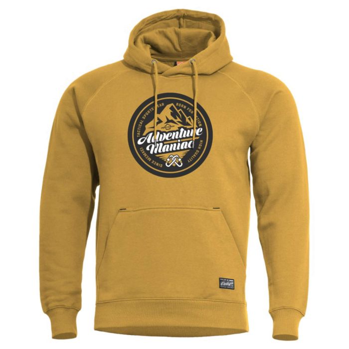 Толстовка Phaeton Adventure Maniac Pentagon, цвет Tuscan Yellow