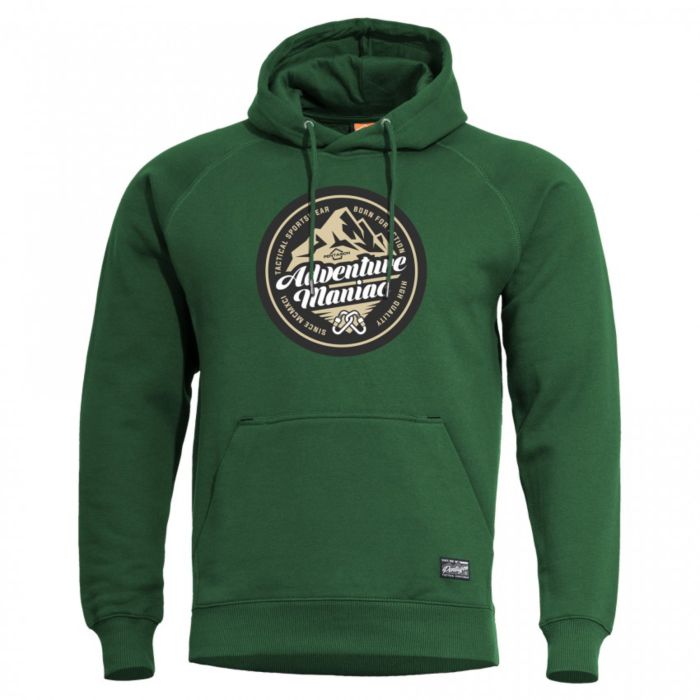 Толстовка Phaeton Adventure Maniac Pentagon, цвет SpringBok Green