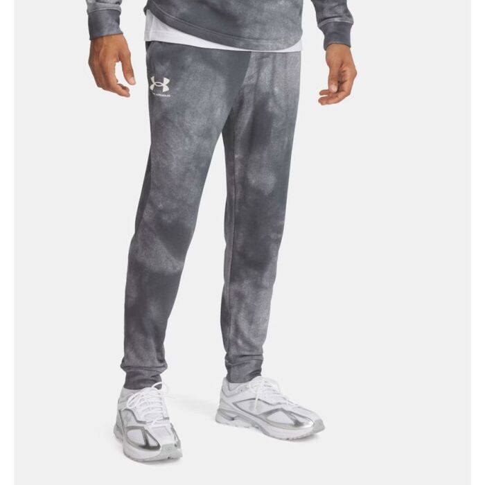 Брюки Rival Terry AOP Under Armour, цвет Grey (S)