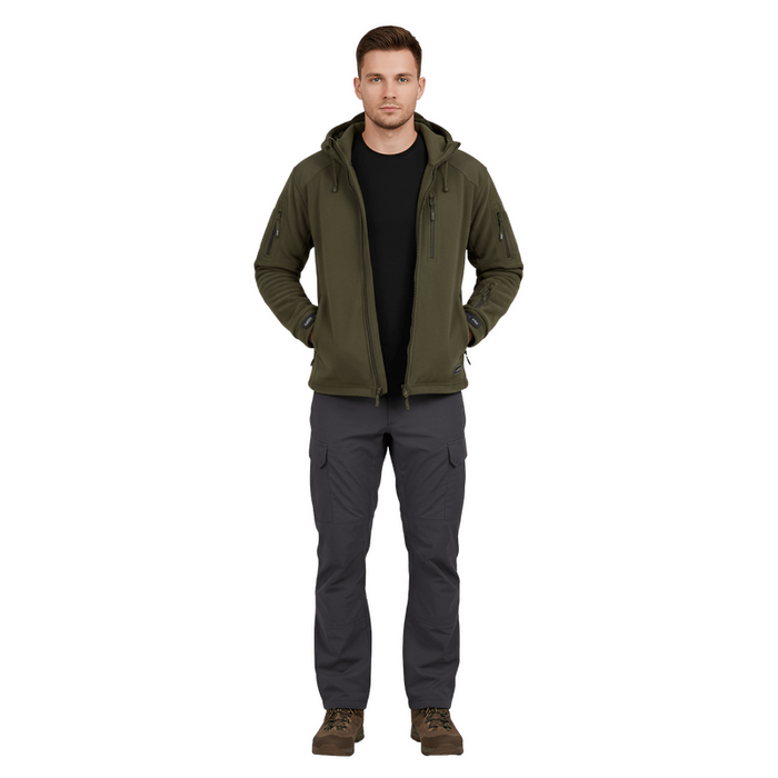 Кофта флисовая HUBBARD APEX, цвет Olive Green