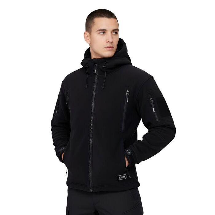 Кофта флисовая HUBBARD APEX, цвет Black