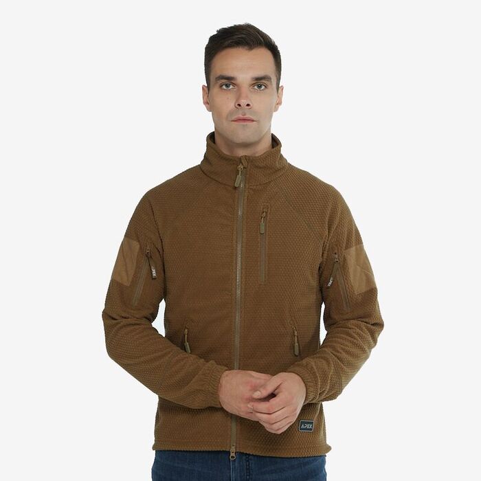 Кофта флисовая SANFORD APEX, цвет Coyote