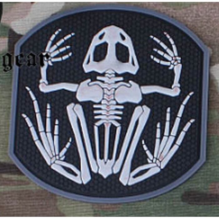 Патч Frog Skeleton PVC EmersonGear-1