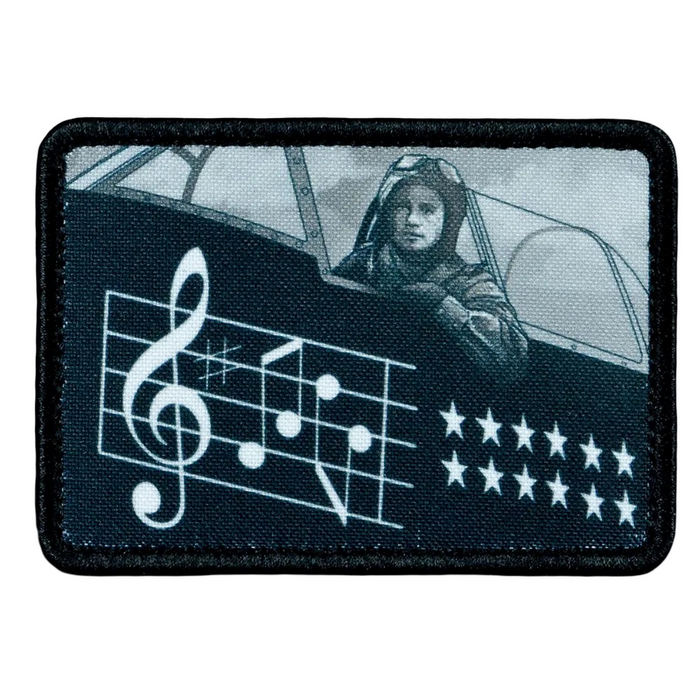 Нашивка, патч "Будем жить!" с липучкой.