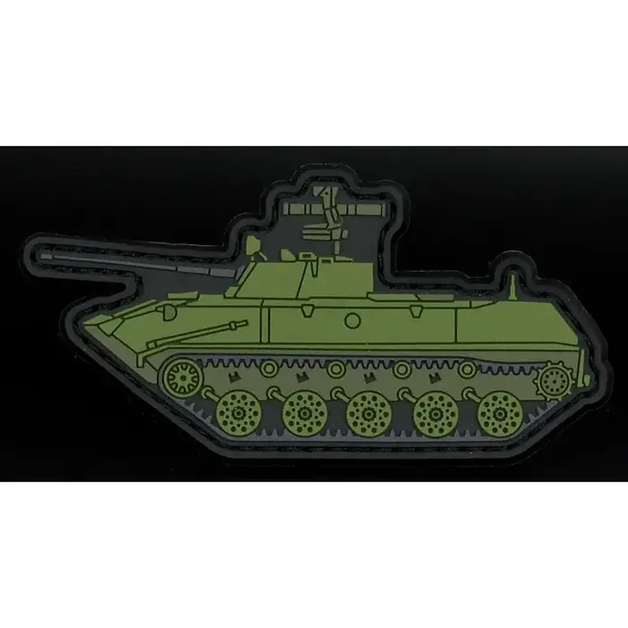 Нашивка, патч "БМД-2" ПВХ тактическая с липучкой.