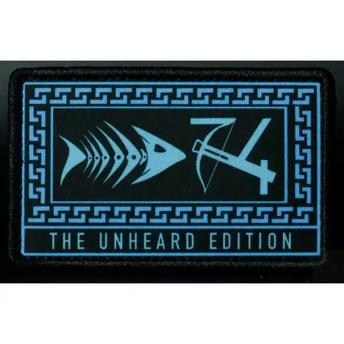 Нашивка, патч "Смертельный номер, The Unheard Edition #1" тактическая с липучкой."