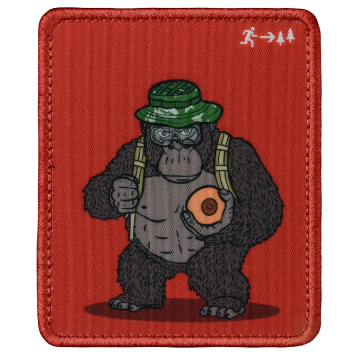 Нашивка, патч "Горилла" тактическая с липучкой.