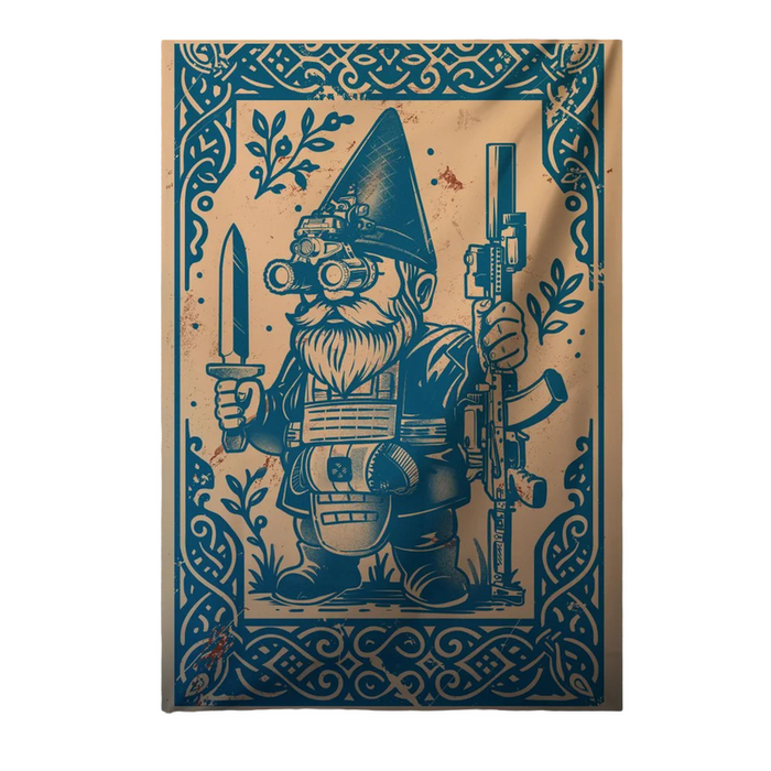 Флаг Гэндальф, полиэфирный шелк, односторонний, размер большой 70х100 см