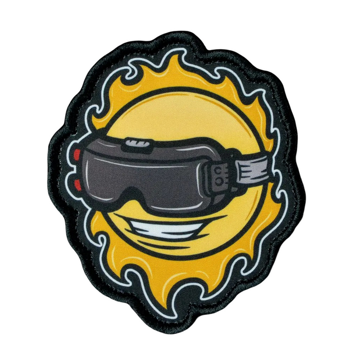 Нашивка, патч "Солнечный оператор" от Корпуса Вышивания.