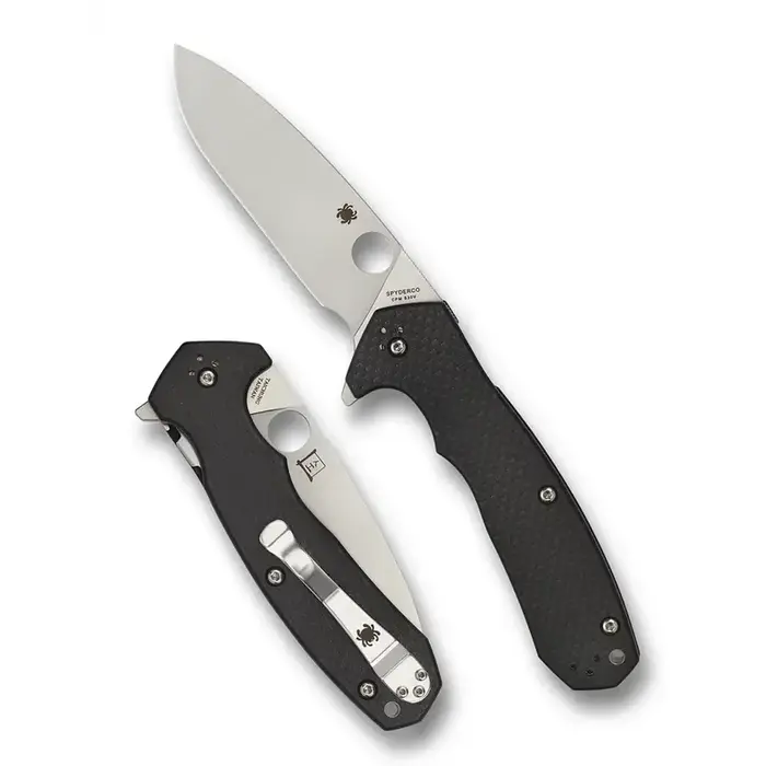 Складной нож SPYDERCO Amalgam Black (C234CFP)