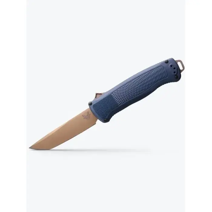 Нож складной BENCHMADE Shootout, Grivory Blue, Cru-Wear