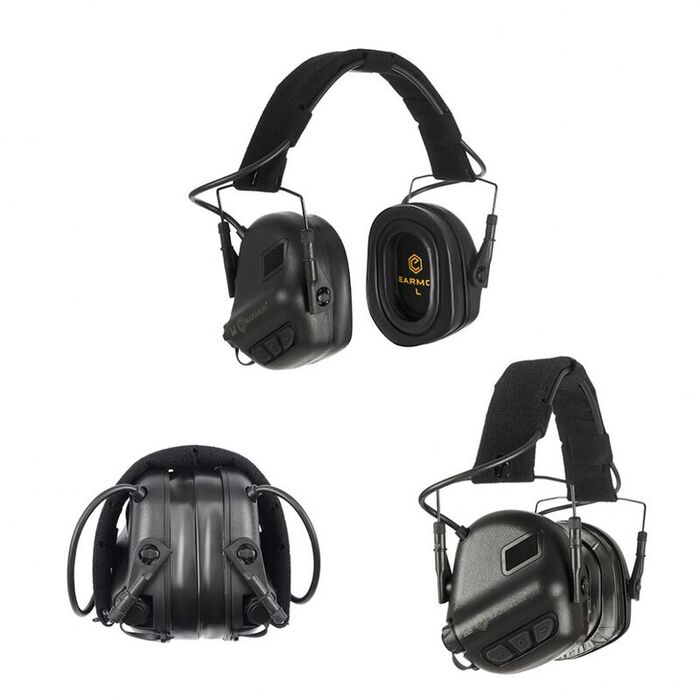 Активные наушники для стрельбы EARMOR M31 Plus Black