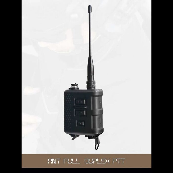 Кнопка Push-To-Talk с встроенной рацией для подключения наушников или гарнитуры FCS ANT-BK