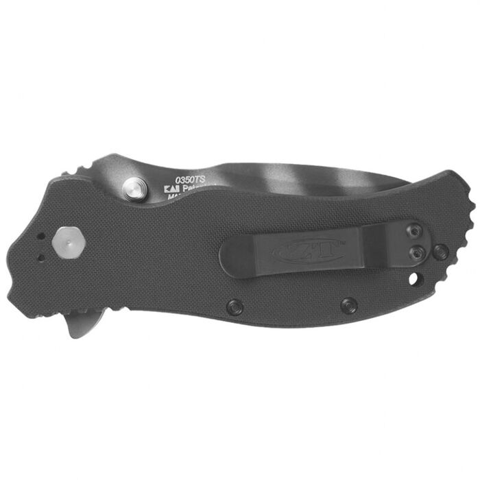 Нож складной ZERO TOLERANCE 0350TS Black Textured G10 CPM S30V