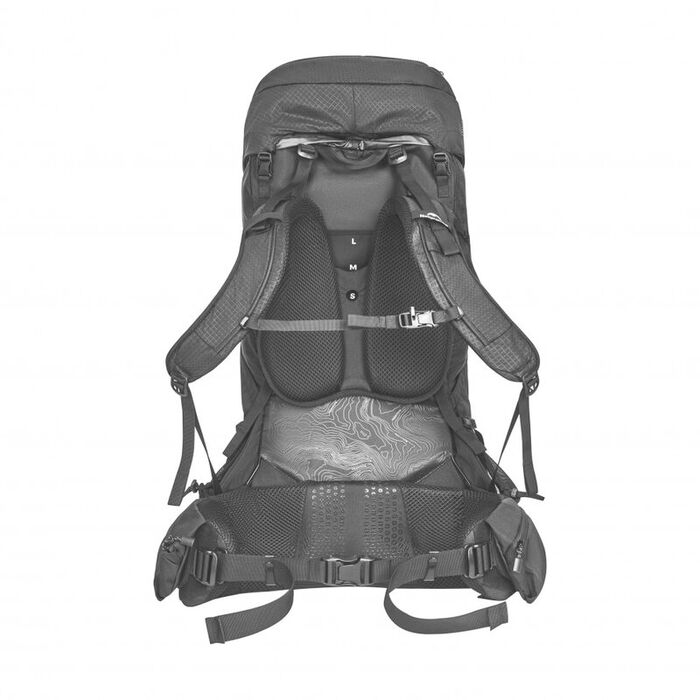 Рюкзак туристический NATUREHIKE Helium, 70L(M), 95х31х23см, черный