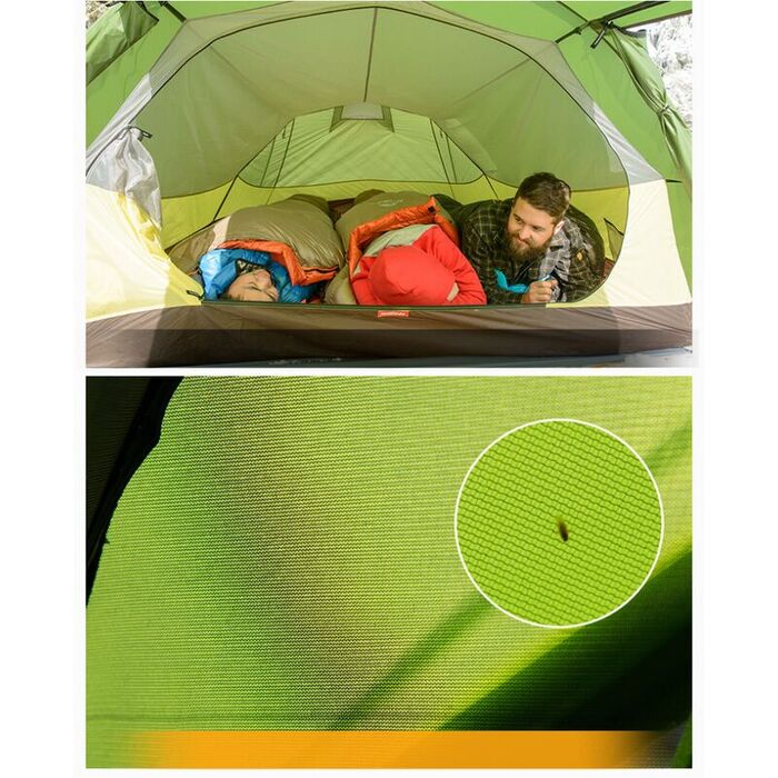 Палатка NATUREHIKE Opalus, 3 местная, зеленая