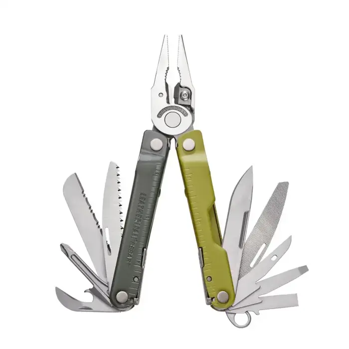 Мультитул с плоскогубцами и ножом LEATHERMAN Rebar Mossy Slate