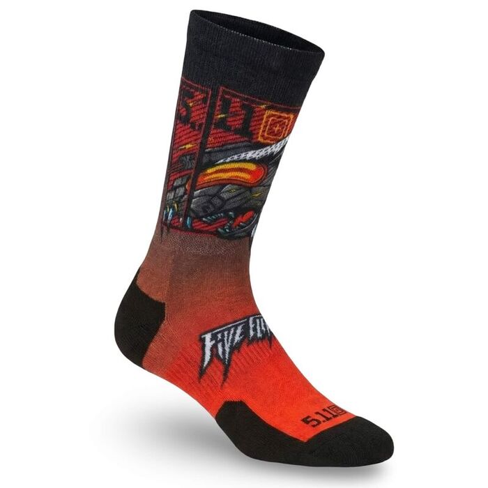Носки 5.11 Sock & Awe Vengeful Badger