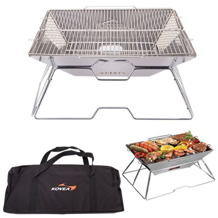 Складной большой мангал с чехлом KOVEA Magic KG-0901