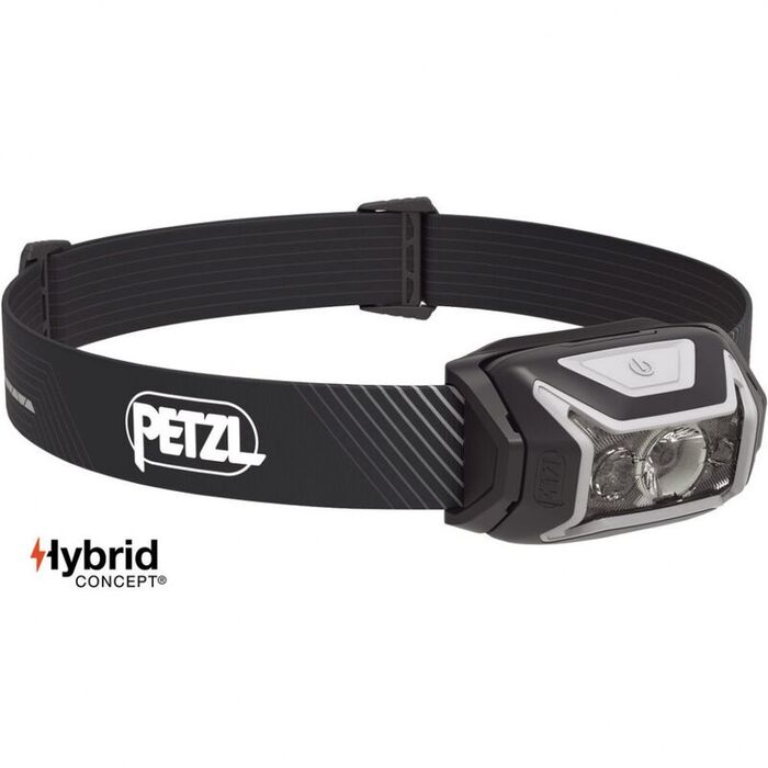 Яркий налобный фонарь PETZL Actik Core Gray (600 люмен)