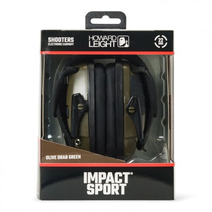 Активные наушники для стрельбы HOWARD LEIGHT Impact Sport Black