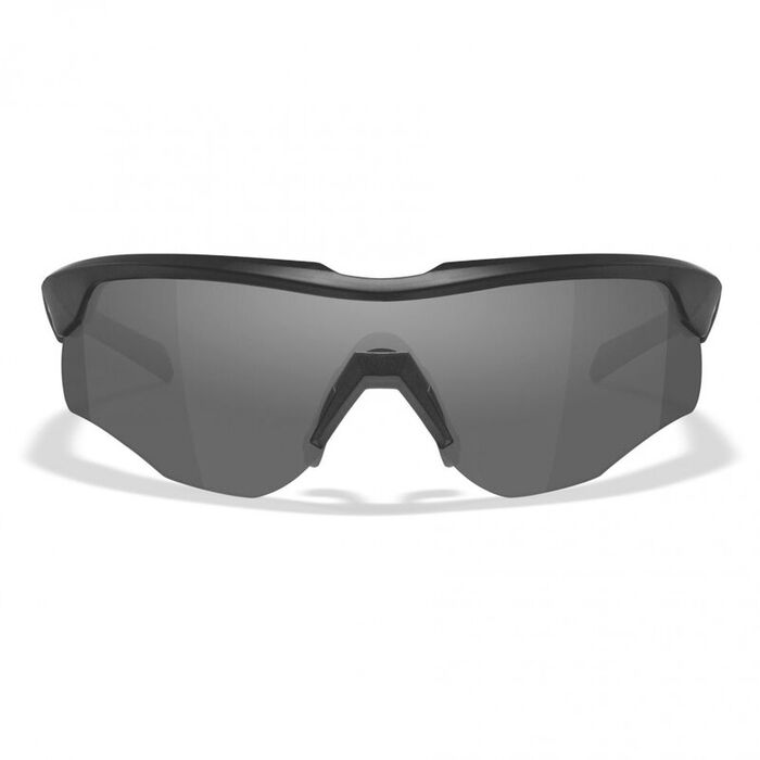 Тактические очки для стрельбы с баллистической защитой от осколков Wiley X Rogue Comm Matte Black (Clear-Grey-Rust)