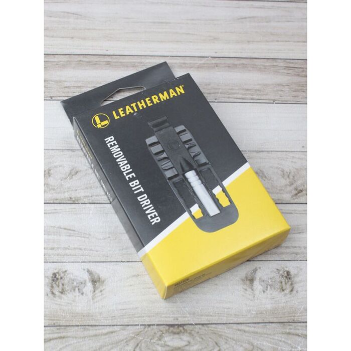 Набор бит с битодержателем LEATHERMAN Removable Bit Driver Stainless Steel