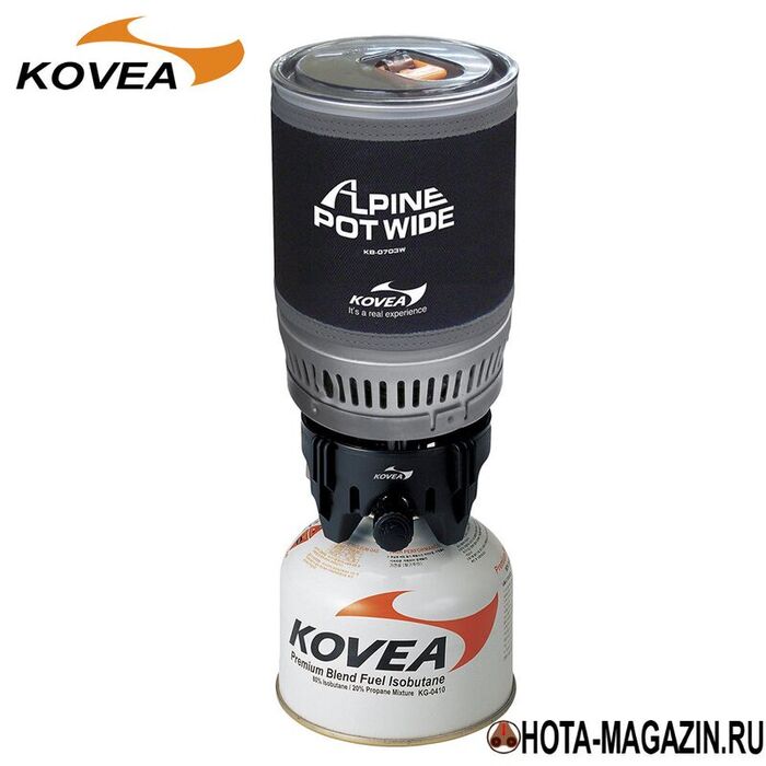 Горелка газовая Kovea Alpine Pot Wide KB-0703W