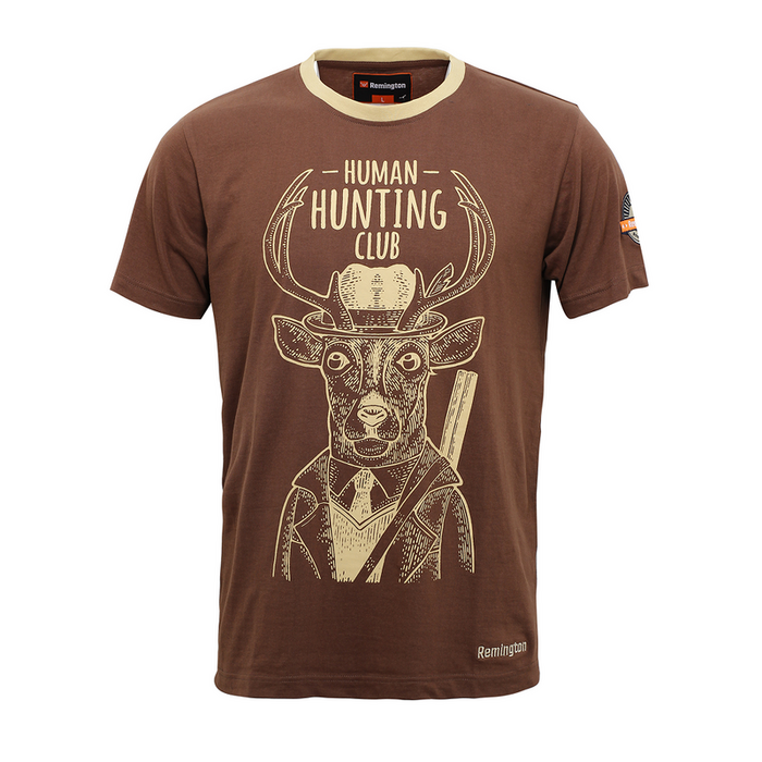 Футболка Remington Men’s Short Sleeve R Neck Tshirt Brown