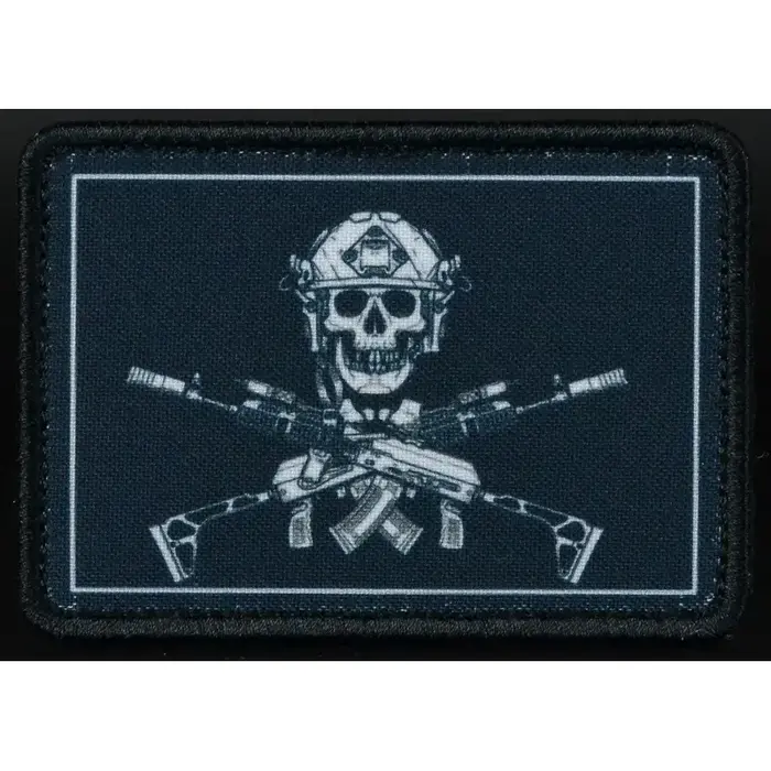 Нашивка, патч "Russian Roger" тактическая с липучкой."