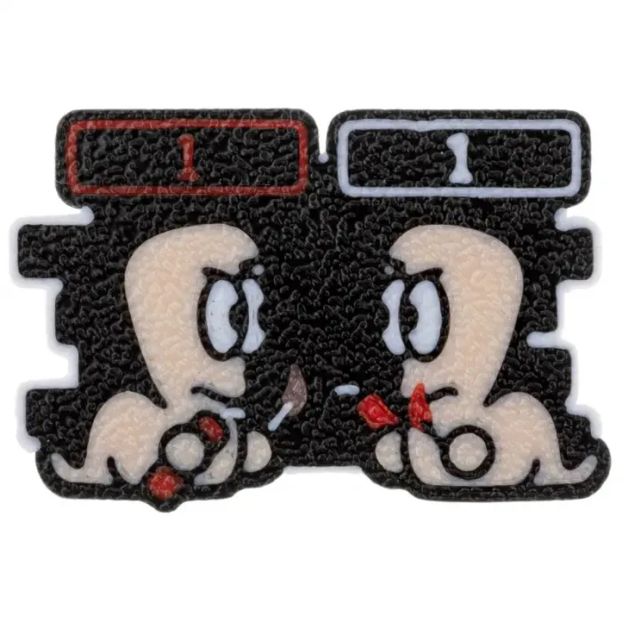 Велкро патч Error Боевой червь 1:1