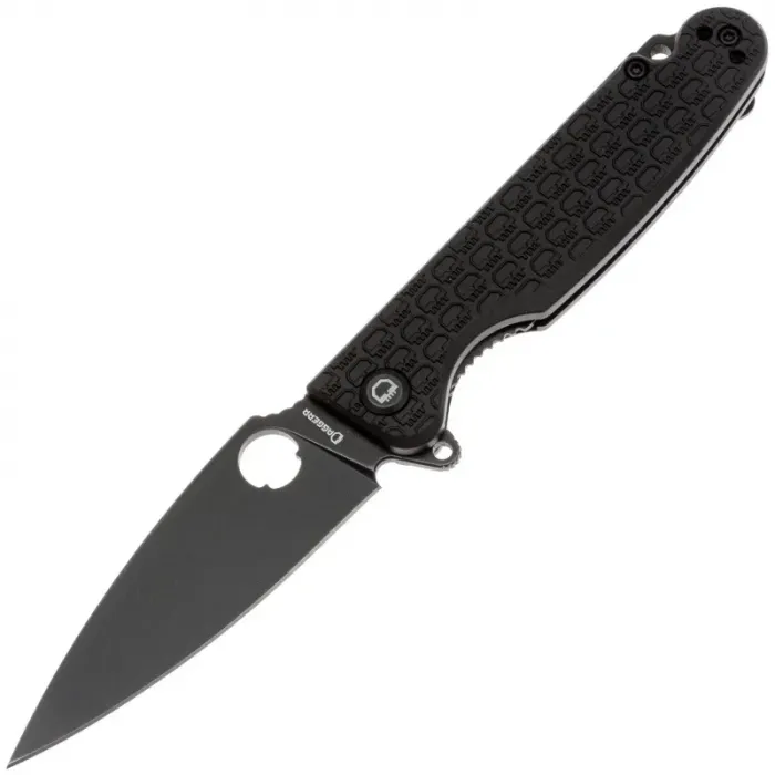 Складной нож Daggerr Piranha DL blackwash сталь 8Cr14MoV, рукоять Black FRN