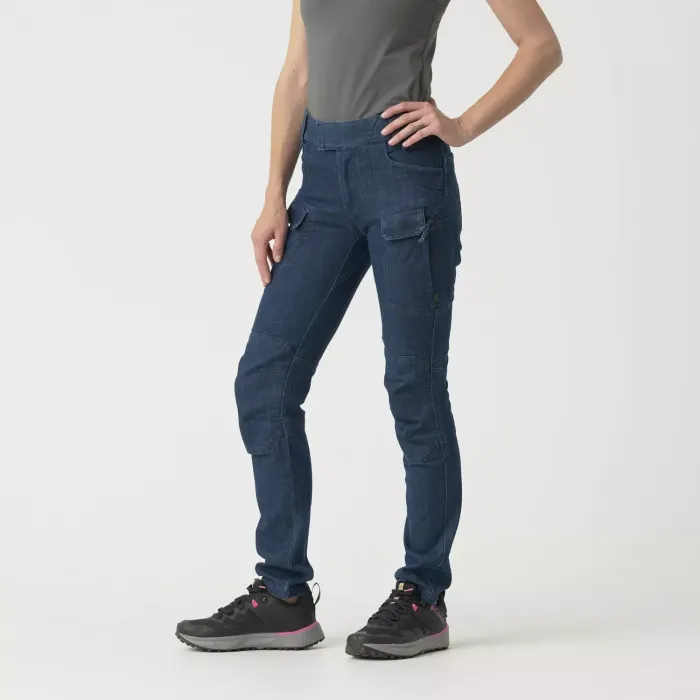 Женские брюки UTP Resized Pants - Джинсовая ткань с эластичным плетением (Women's UTP Resized Pants Denim Stretch)