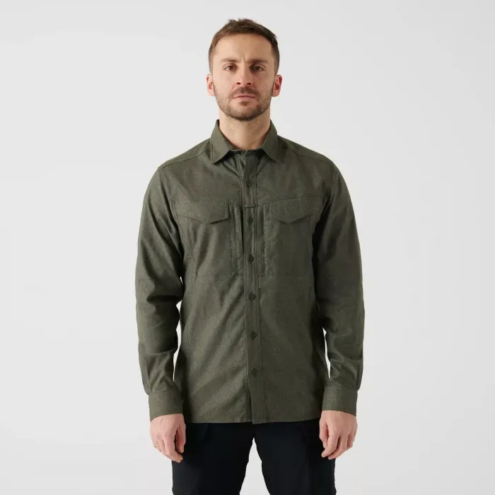 Рубашка тактическая Helikon-Tex Defender Mk2 Pilgrim для туризма и бушкрафта, длинный рукав