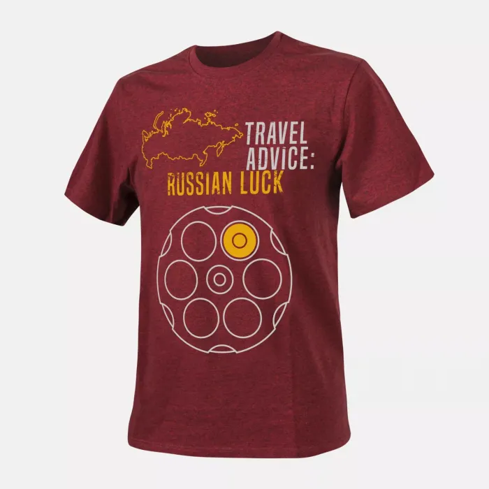 Футболка с принтом «Русская удача» (T-shirt (Russian Luck))