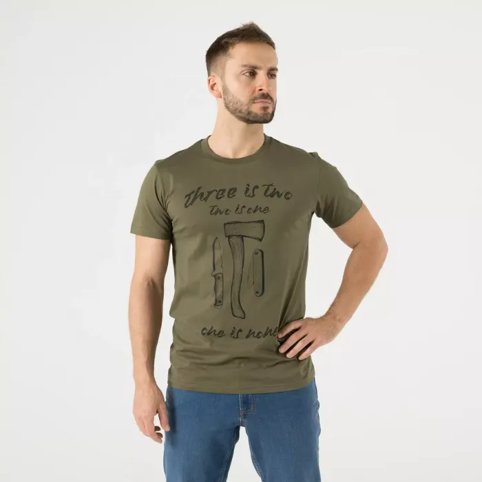 Футболка с принтом «Один — ничто» (T-shirt (One is none))
