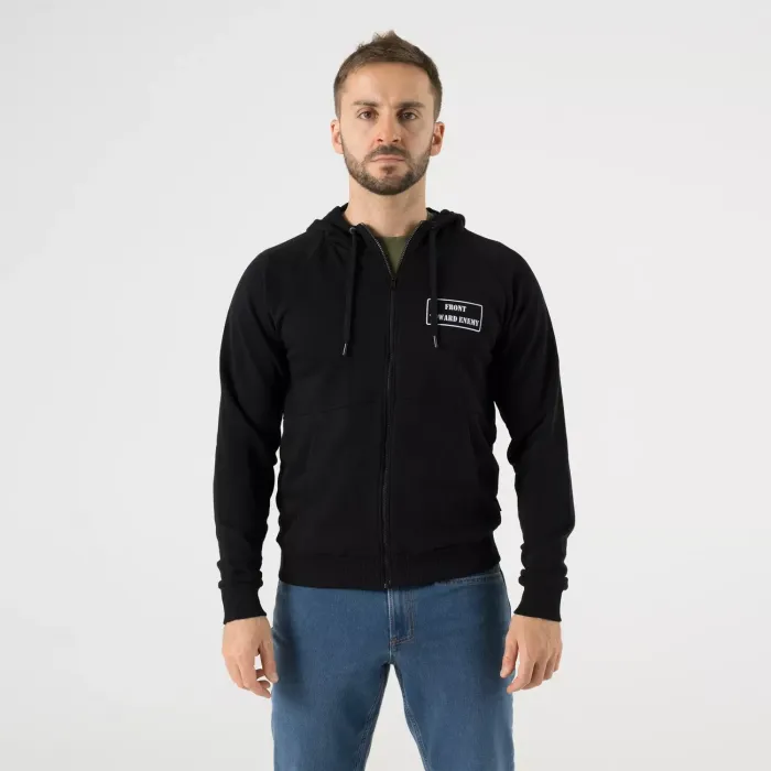 Толстовка с принтом «лицом к врагу» (Hoodie (Front Toward Enemy))
